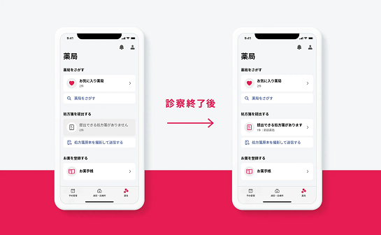 クリニクスアプリ